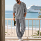 Herren Legeres Freizeit-Set aus atmungsaktivem Material R&B