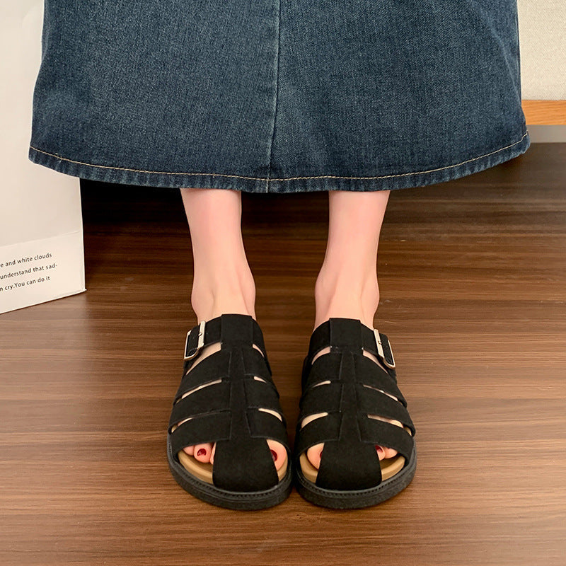 Damen Bequeme Clogs mit verstellbarem Riemen und weichem Fußbett EB