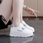 Damen modische Plateau Sneakers mit sportlichem Design R&B