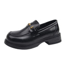 Damen Elegante Mokassins mit modischem Design und goldenen Details R&B
