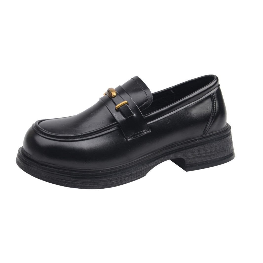 Damen Elegante Mokassins mit modischem Design und goldenen Details R&B