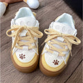 Damen Trendy Sneaker mit tierischem Design R&B