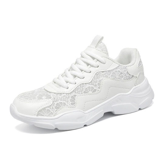 Damen Trendige Sneakers mit atmungsaktivem Obermaterial und eleganter Struktur R&B