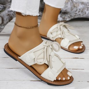 Damen Komfortable Sandalen mit verstellbarem Schnürsystem R&B