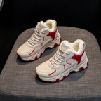 Damen Trendige Winter Sneakers mit kuscheligem Innenfutter und rutschfester Sohle R&B