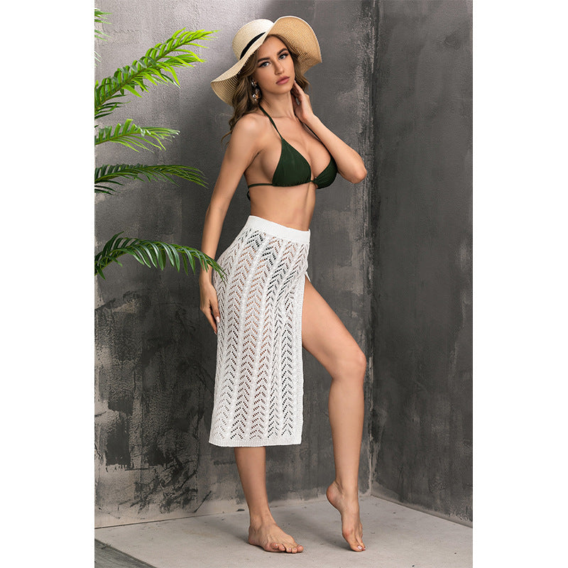 Damen Strandrock im eleganten Häkeldesign R&B