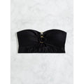 Damen Bandeau-Bikini-Oberteil mit innovativer Raffung R&B