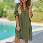 Damen lässiges Sommerkleid R&B