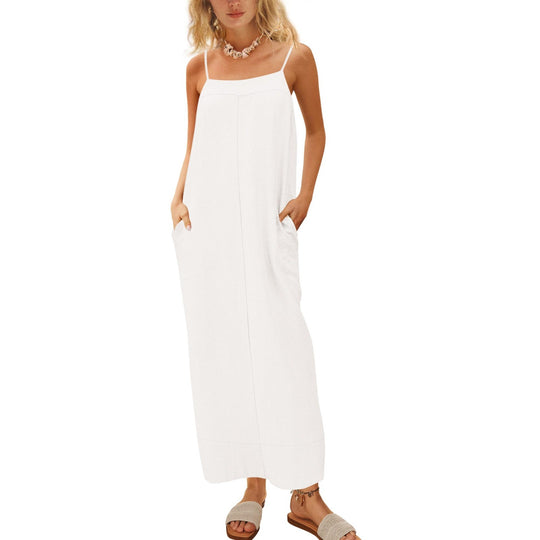 Damen Sommerkleid mit seitlichen Taschen R&B