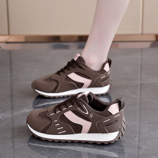 Damen Sportliche Sneaker mit atmungsaktiver Oberfläche und rutschfester Sohle R&B