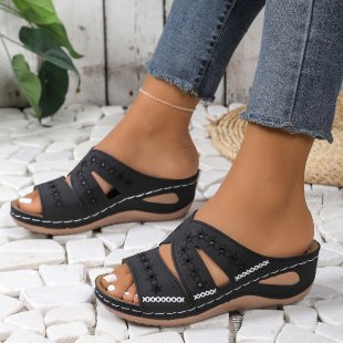 Damen Bequeme Clogs mit modischer Schnittführung R&B