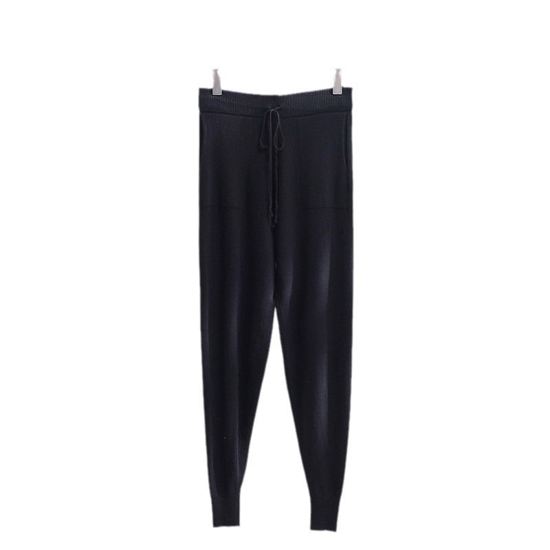 Damen bequeme und stilvolle Strickhose R&B