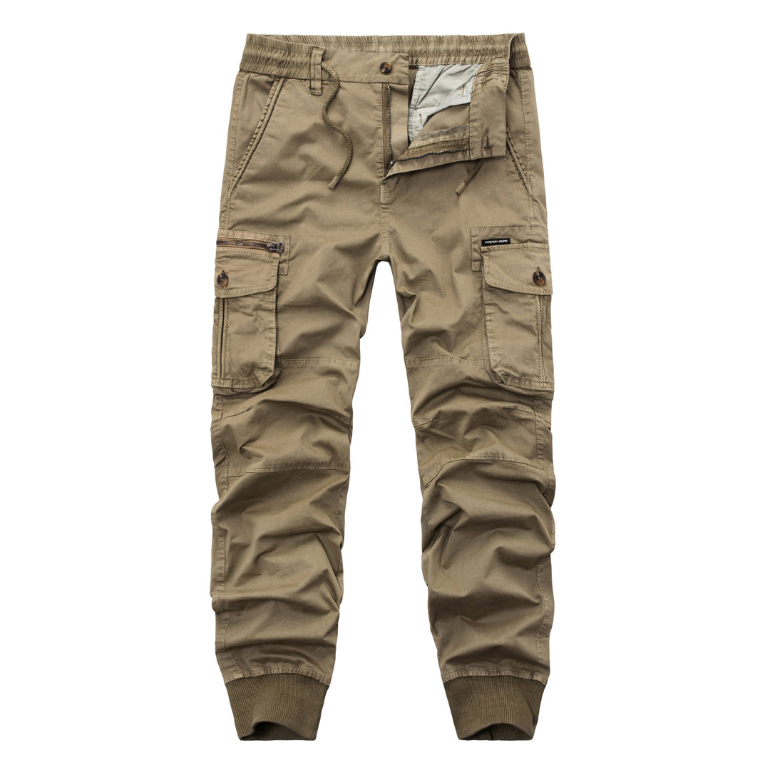 Herren Cargohose mit mehreren praktischen Taschen und elastischem Bund R&B