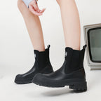 Damen modische Chelsea-Stiefel mit robustem Sohlenprofil R&B