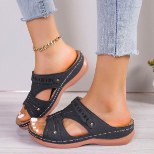 Damen komfortable Clogs mit modischem Design R&B