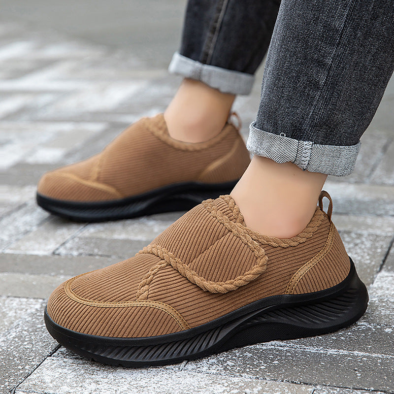 Damen Bequeme Slip-On Freizeitschuhe mit elastischem Obermaterial R&B