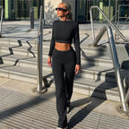 Damen Elegantes Oberteil mit weitem Schnitt und fließendem Stoff R&B