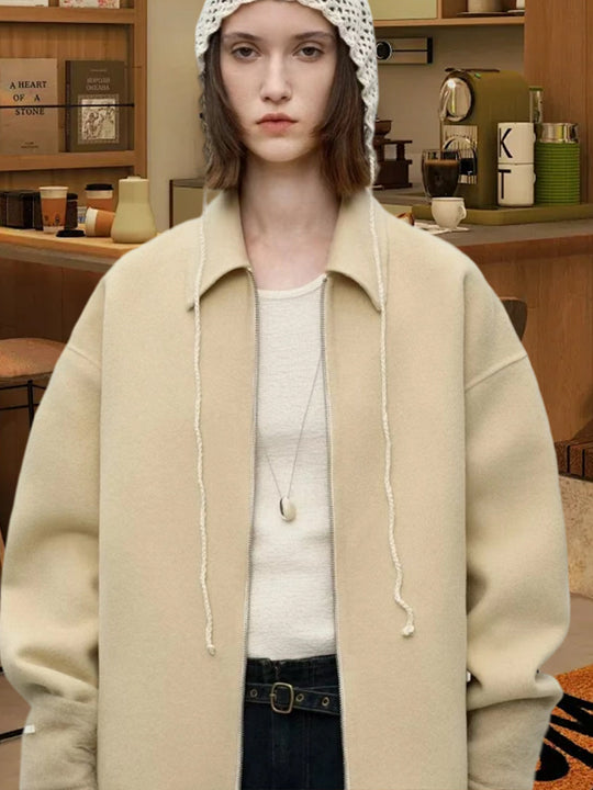 Damen Oversize-Strickjacke R&B