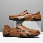 Herren Bequeme Mokassins mit rutschfester Sohle R&B