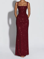 Damen glamouröses Abendkleid