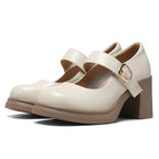 Damen Elegante und modische Ballerinas mit verstellbarem Riemen R&B