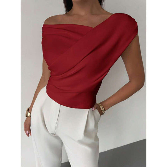 Damen Wickeloberteil mit weichem Stoff und elegantem Design R&B