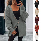 Damen Übergroßer Strickcardigan R&B