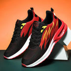 Damen Sportliche Sneakers mit stoßdämpfender Sohle und atmungsaktivem Obermaterial R&B