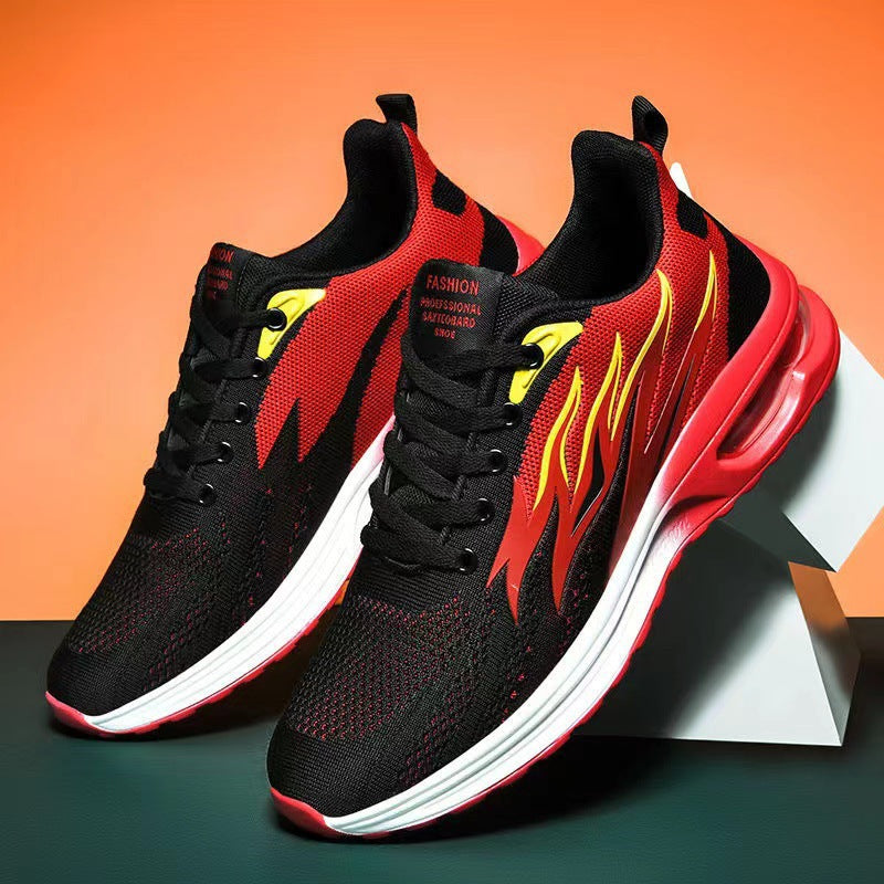 Damen Sportliche Sneakers mit stoßdämpfender Sohle und atmungsaktivem Obermaterial R&B
