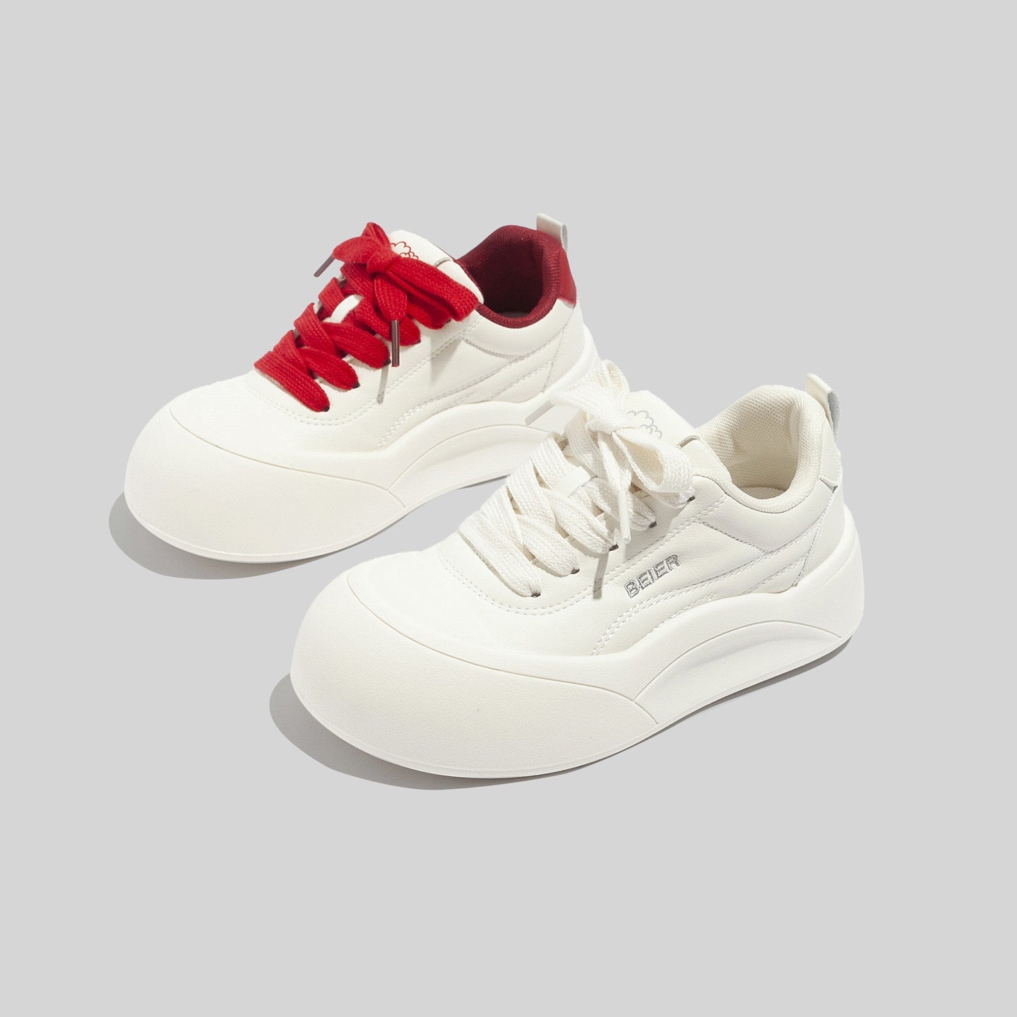 Damen Sportliche Chunky Sneakers mit weicher Dämpfung und modischen Akzenten