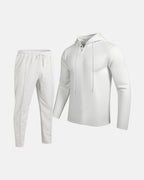 Herren sportliches Hoodie und Jogginghose Set mit atmungsaktiver Struktur R&B