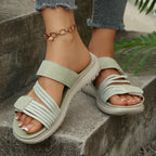 Damen Bequeme und stilvolle Fußbett-Sandalen