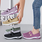 Damen Bequeme und atmungsaktive Knit-Slipper R&B