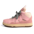 Damen Sportliche High-Top Sneakers mit elastischem Schnürsystem R&B
