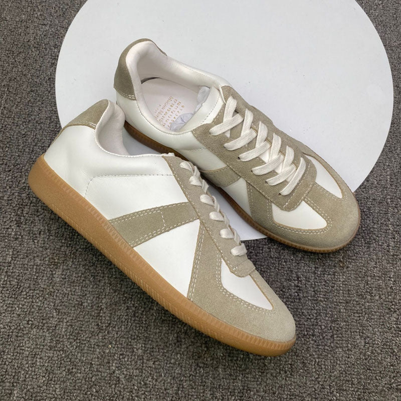 Damen Lässige Sneaker mit oberflächlichem Wildleder und atmungsaktivem Obermaterial