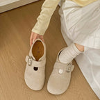 Damen Komfortable Clogs mit verstellbarem Riemen und weichem Innenfutter R&B