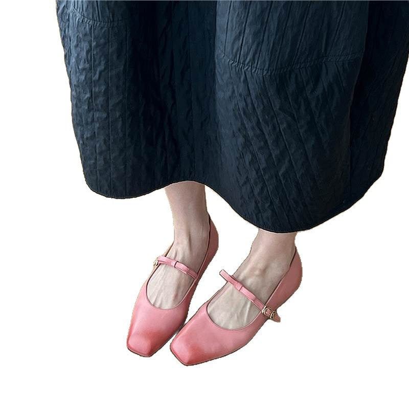 Damen Mary Jane Ballerinas mit edlem Riemenverschluss und komfortabler Sohle R&B