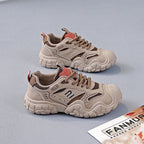 Damen Sportliche Chunky Sneakers mit atmungsaktiver Mesh-Oberfläche und rutschfester Sohle R&B