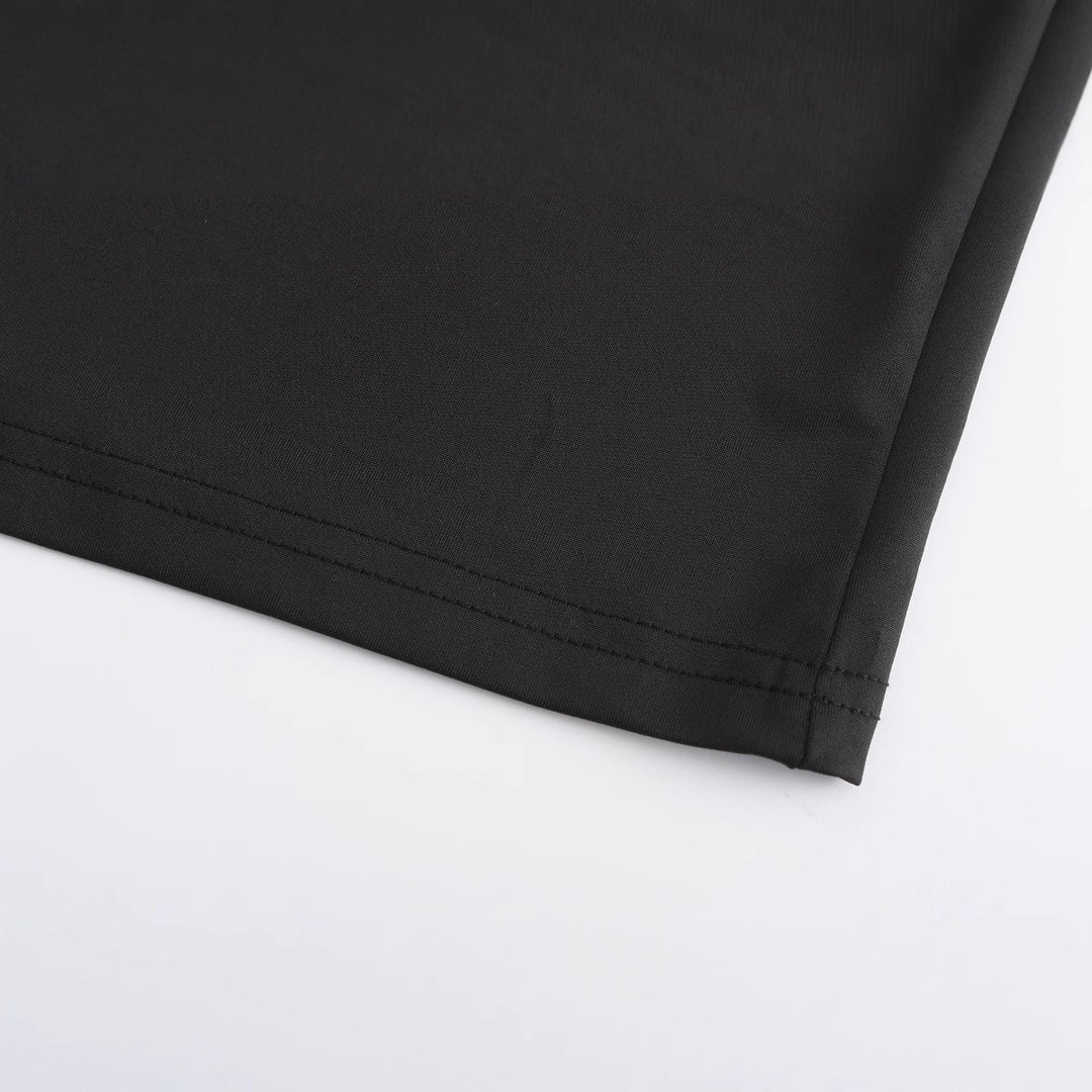 Damen T-Shirt mit kreativem grafischen Aufdruck und lässigem Schnitt R&B