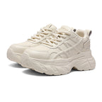 Damen Sportliche Chunky Sneakers mit gepolsterter Sohle und atmungsaktivem Obermaterial R&B