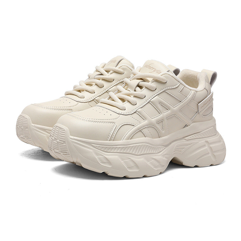 Damen Sportliche Chunky Sneakers mit gepolsterter Sohle und atmungsaktivem Obermaterial R&B