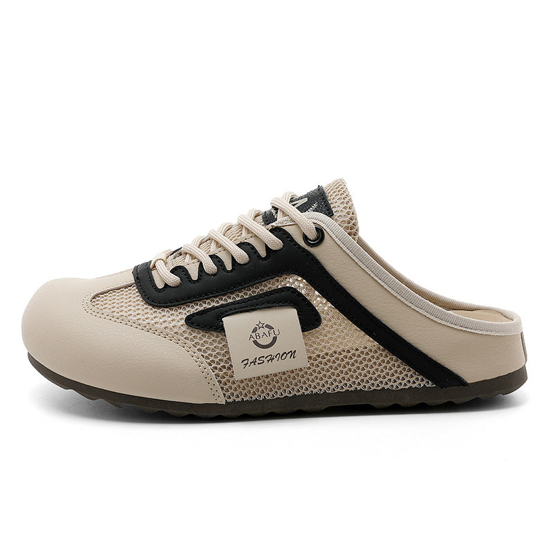 Damen Atmungsaktive Clogs mit halbhohem Kragen R&B