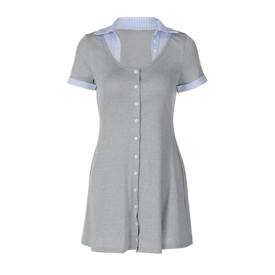 Damen Modisches Polo-Kleid R&B