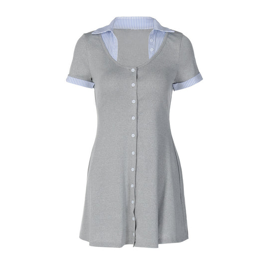Damen Modisches Polo-Kleid R&B