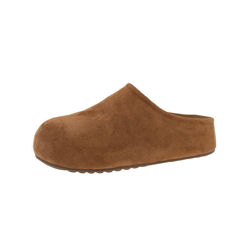 Damen Bequeme Clogs aus weichem Wildleder mit ergonomischem Fußbett R&B