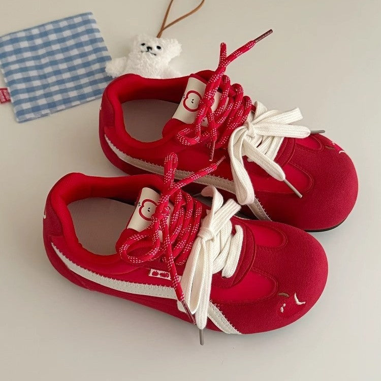 Damen sportive Lauf- und Freizeitschuhe mit atmungsaktivem Obermaterial R&B