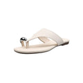 Damen Zehentrenner Sandalen mit schickem Metallakzent R&B
