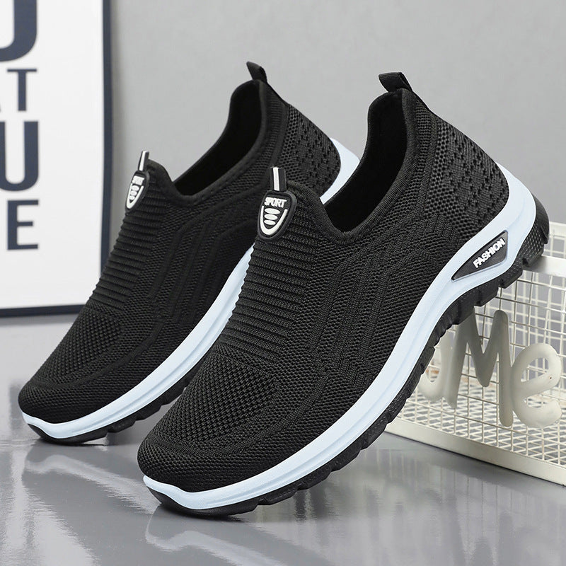 Damen Atmungsaktive und flexible Slip-On Sneakers