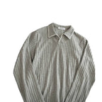 Herren Pullover mit lässigem strukturiertem Design und modischem Kragen R&B