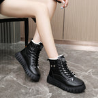 Damen modische Winterstiefel mit temperaturisolierendem Innenfutter und rutschfester Sohle R&B